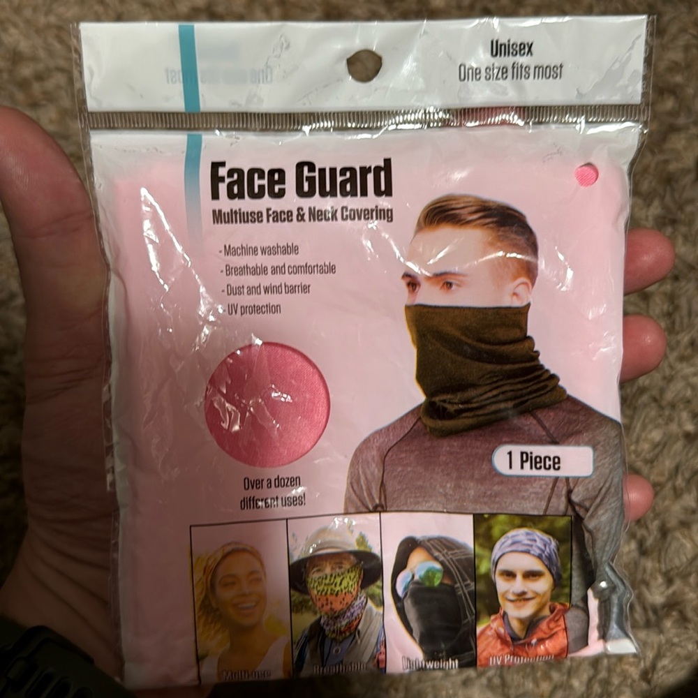 Multifunctional Face Guard - Olive Green